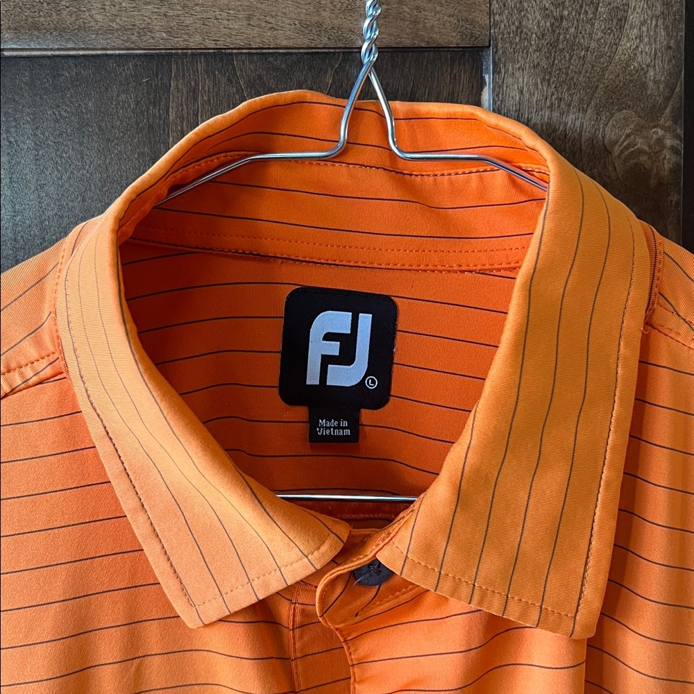 Mens Footjoy Golf Shirt - Picture 2 of 7